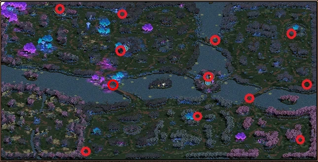 ヤティカヌ夜影の森林(Lv1450~1500)